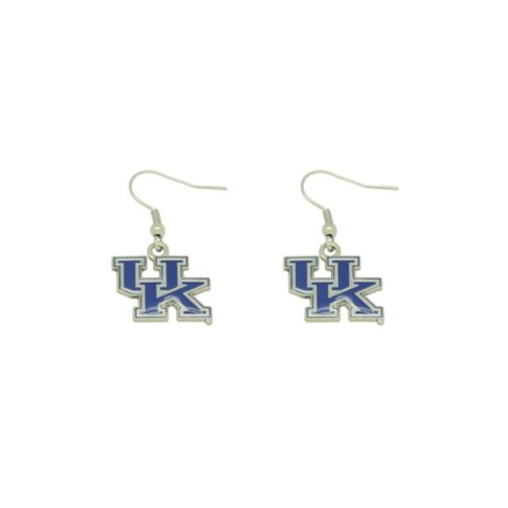 New NCAA Kentucky Wildcats Logo Dangler Earrings